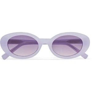 ISO Elizabeth and James - Mckinley Oval-frame Acetate Sunglasses - Lilac